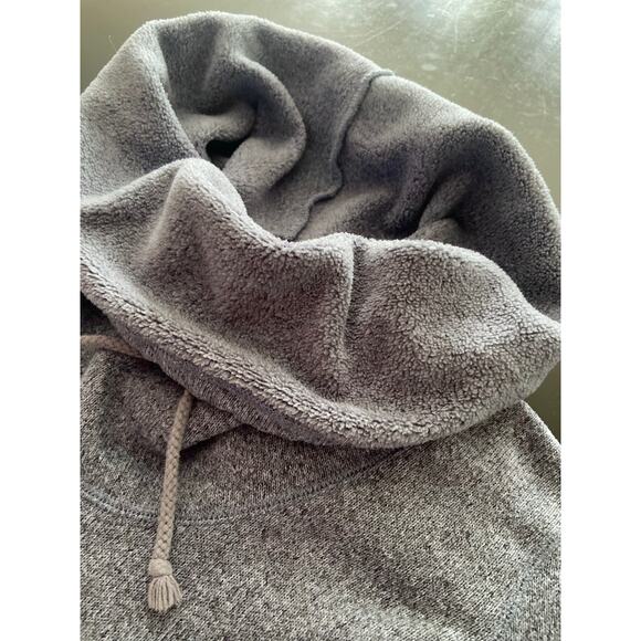 EDDIE BAUER Blue Drawstring Cowl Neck Sweater sz XS - Picture 4 of 11